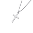 Sterling-Silver-Block-Cross-Pendant-20mm Sale