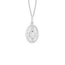 Sterling-Silver-20mm-Miraculous-Medal-Pendant Sale