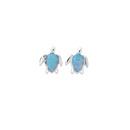 Sterling-Silver-Created-Opal-Turtle-Body-Studs Sale