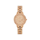 Elite-Rose-Tone-Stone-Set-Ladies-Watch Sale