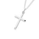 9ct-White-Gold-Cross-Pendant Sale