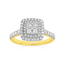 9ct-Diamond-Ring Sale