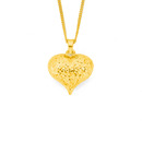 9ct-15mm-Puff-Heart-Pendant Sale