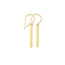 9ct-Bar-Drop-Earrings Sale