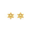 9ct-Nautical-Wheel-Studs Sale