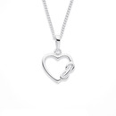 Sterling-Silver-Infinity-Heart-Pendant Sale