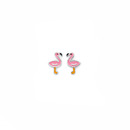 Sterling-Silver-Enamel-Flamingo-Earrings Sale