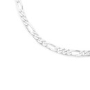 Sterling-Silver-55cm-Figaro-Curb-Chain Sale