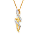 9ct-Diamond-Pendant Sale