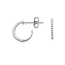 Sterling-Silver-Cubic-Zirconia-Earrings Sale