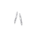 Sterling-Silver-Cubic-Zirconia-Huggies Sale