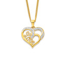 9ct-Diamond-Love-in-Open-Heart-Pendant Sale