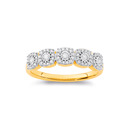 9ct-Diamond-Dress-Ring Sale