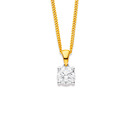 10ct-Alora-Lab-Grown-Diamond-1ct-Solitaire-Pendant Sale