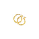 9ct-2x10mm-Entwined-Twist-Hoop-Earrings Sale