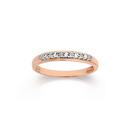 9ct-Rose-Gold-Diamond-Band Sale