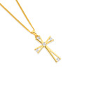 9ct-Diamond-Cross-Pendant Sale