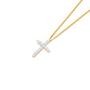 1ct-TDW-Element-Lab-Diamond-Cross-set-in-10ct-Gold Sale