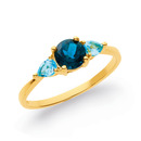 9ct-London-Blue-Topaz-Ring Sale