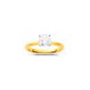 14ct-Alora-Lab-Grown-Diamond-1ct-Round-Soliatre-Ring Sale