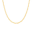 9ct-45cm-Solid-Mirror-Link-Chain Sale