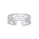 Sterling-Silver-Open-Filigree-Wide-Toe-Ring Sale