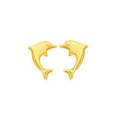 9ct-Dolphin-Stud-Earrings Sale