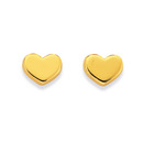 9ct-Heart-Stud-Earrings Sale