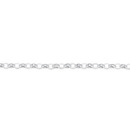 Sterling-Silver-18cm-Oval-Belcher-Bracelet Sale