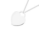 Silver-Heart-Tag-Pendant Sale
