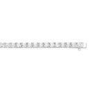 Silver-19cm-3mm-Square-CZ-Tennis-Bracelet Sale