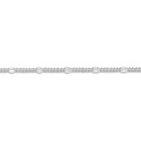 Sterling-Silver-195cm-Curb-with-Miracle-Disk-Bracelet Sale