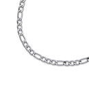 Chisel-Stainless-Steel-65cm-Figaro-Chain Sale