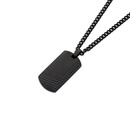Chisel-Stainless-Steel-Black-Lined-Dogtag-Pendant Sale