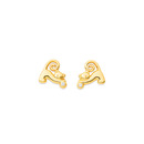 9ct-Cat-Stud-Earrings Sale