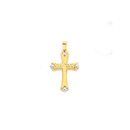 9ct-Two-Tone-Celtic-Cross-Pendant Sale