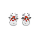 Sterling-Silver-Enamel-Rudolf-Earrings Sale