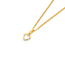 9ct-Diamond-Heart-Pendant Sale