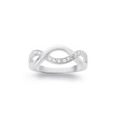 Sterling-Silver-Cubic-Zirconia-Twist-Ring Sale