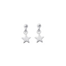 Sterling-Silver-Star-Drop-Studs Sale