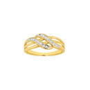9ct-Gold-Diamond-Double-Crossover-Ring Sale