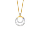 10ct-Element-Lab-Diamond-Circle-Enhancer-Pendant Sale