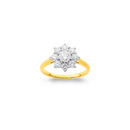 10ct-Gold-TDW1ct-Element-Lab-Diamond-Ring Sale