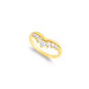 10ct-Element-Lab-Diamond-V-Shape-Band Sale