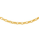 9ct-Gold-45cm-Solid-Oval-Belcher-Bolt-Ring-Necklet Sale