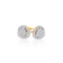 9ct-Diamond-Studs-TDW25ct Sale