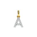 9ct-Diamond-Initial-A-Block-Pendant Sale