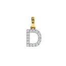 9ct-Diamond-Initial-Pendant-Letter-D Sale