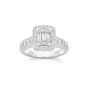 9ct-White-Gold-Diamond-Emerald-Shape-Dress-Ring Sale