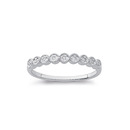 9ct-White-Gold-Diamond-Milgrain-Band Sale